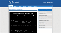 Desktop Screenshot of caraccidentlasvegasnv.com